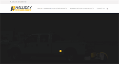 Desktop Screenshot of hallidaytech.com